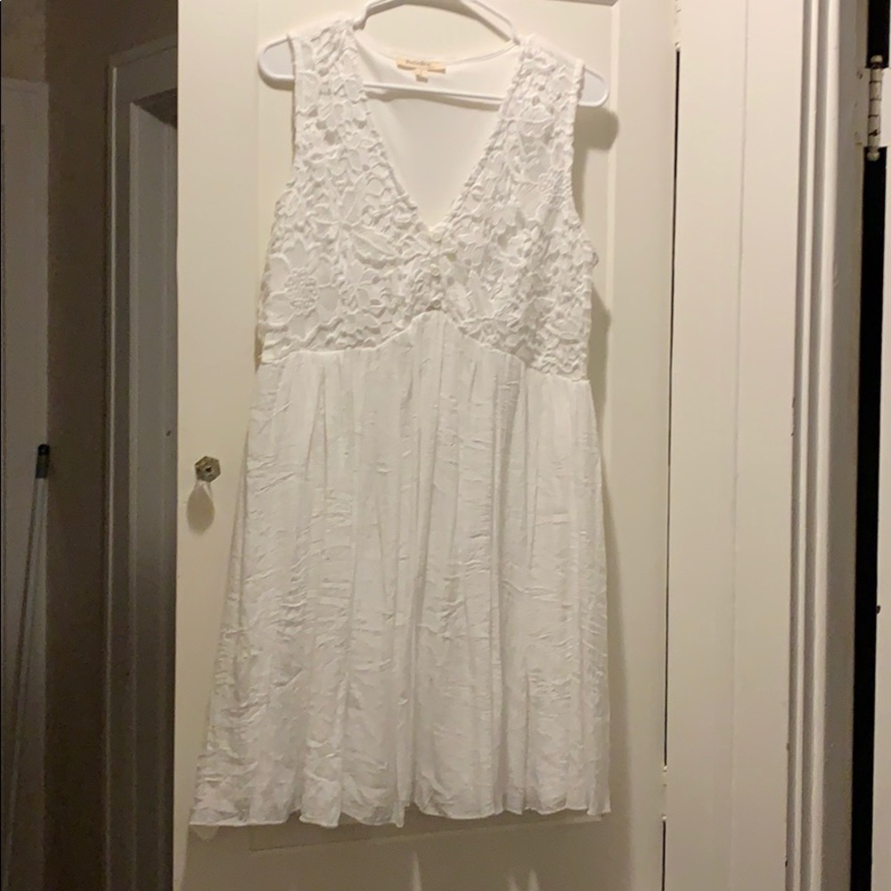 Rebellion Button Mini Dress main image 1